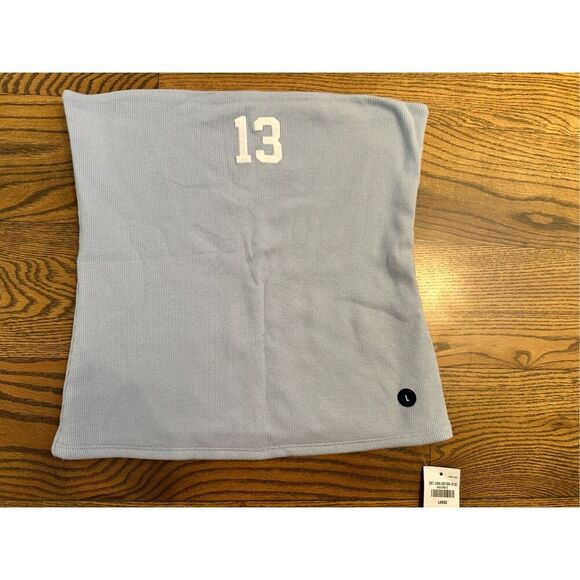 Hollister Light Blue Ribbed Strapless Tube Top Size Large New - Picture 4 of 4